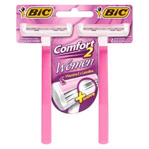 Aparelho Depilar Bic Comfort 2 Women com 2Unidades