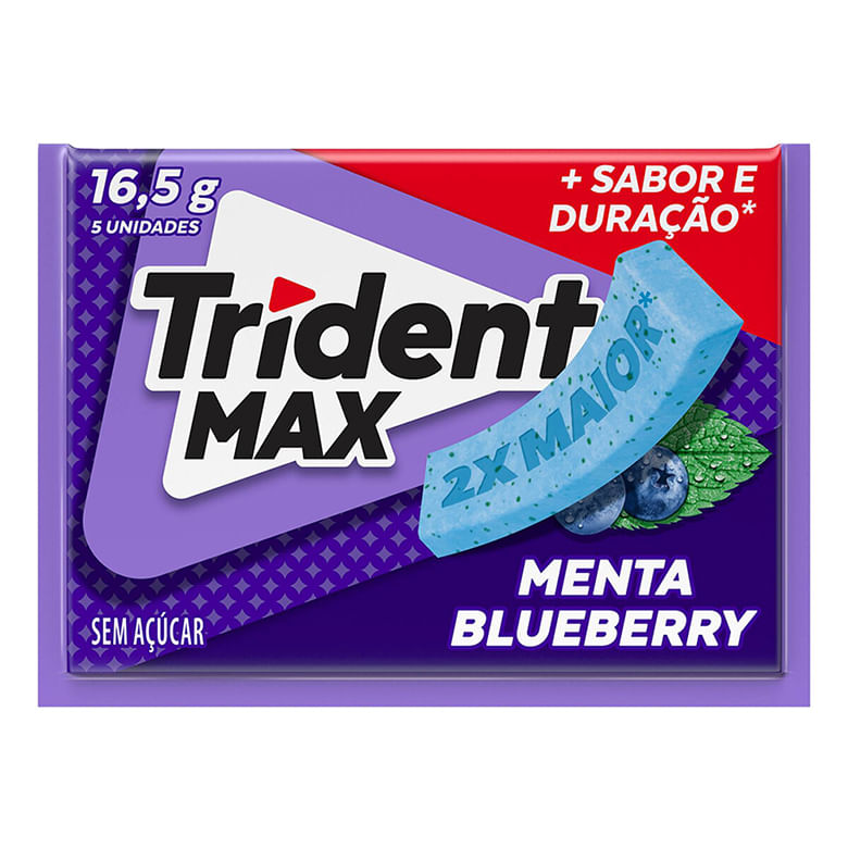 めんま　Aqua Berryとgoodcompany V1 Goma Mascar Trident Max Menta Blueberry 16,5g - Covabra