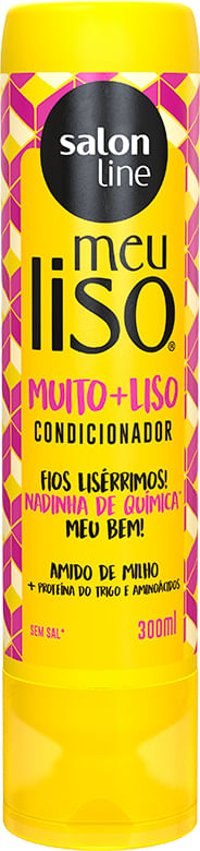 Condicionador para Cabelos Salon Line Meu Liso Muito + Liso 300ml - Covabra