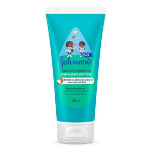 Creme Pentear Johnsons Kids Blackinho Poderoso 200ml