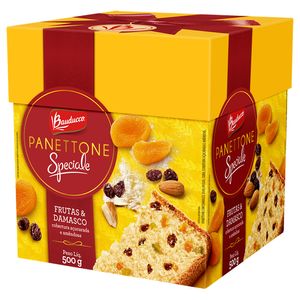 Panettone Bauducco Speciale Frutas e Damasco 500g
