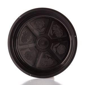 Prato Petgarden Plástico Preto N.03