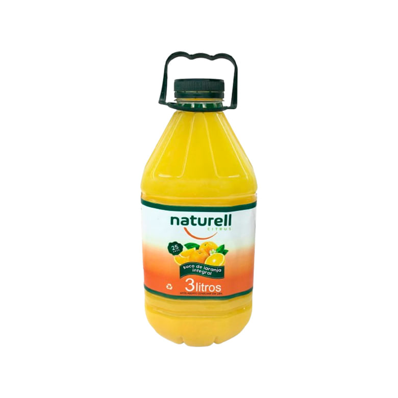 Suco Naturell Integral Laranja 3l - Covabra