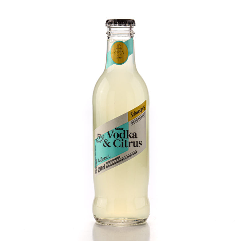 Bebida Schweppes Vodka Citrus Vidro 250ml - Covabra