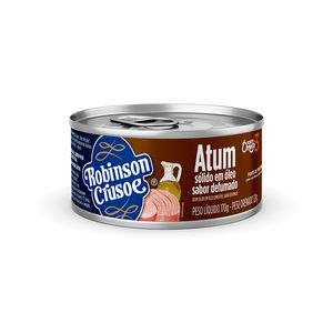 Atum Robinson Crusoé Sólido em Óleo Defumado 170g