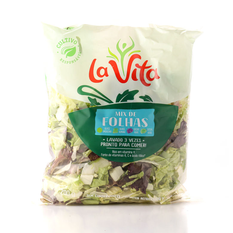 Salada Verde La Vita Pacote 200g