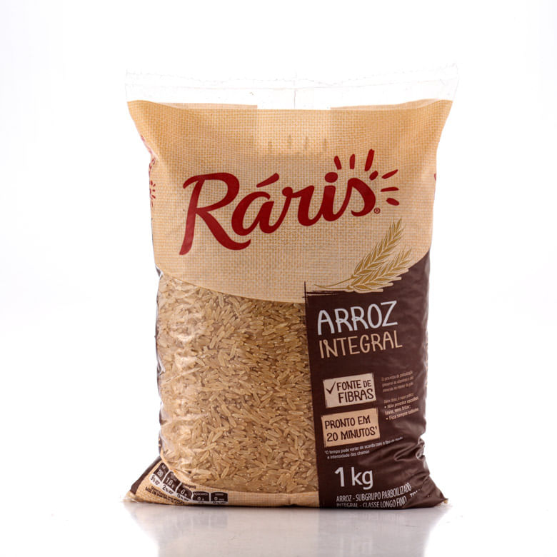 Arroz Raris Integral 1kg - Covabra