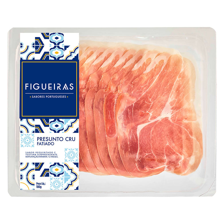 Presunto Cru Italiano Fatiado Vito Balducci 100g