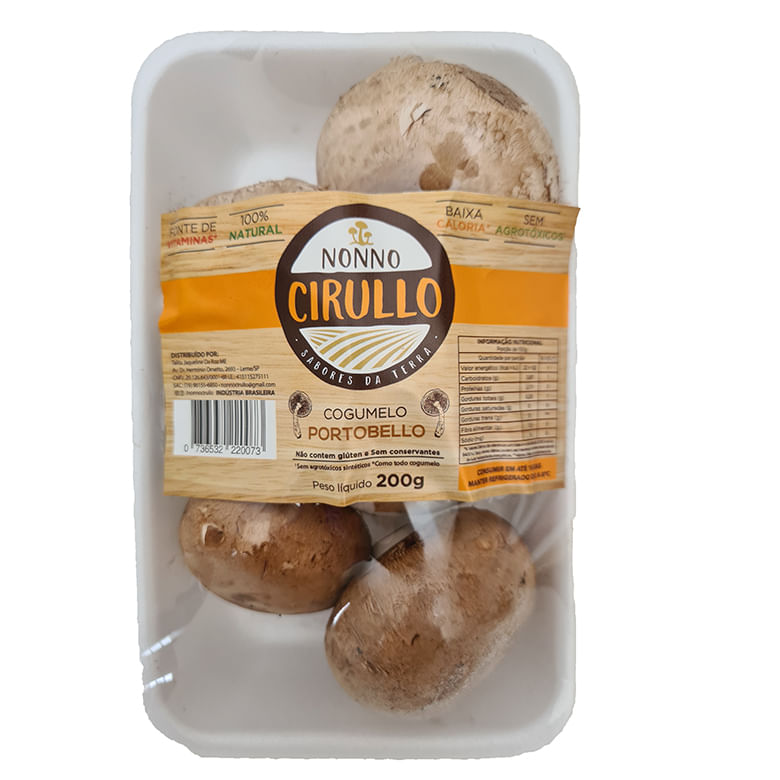Cogumelo Nonno Cirullo Portobello 200g