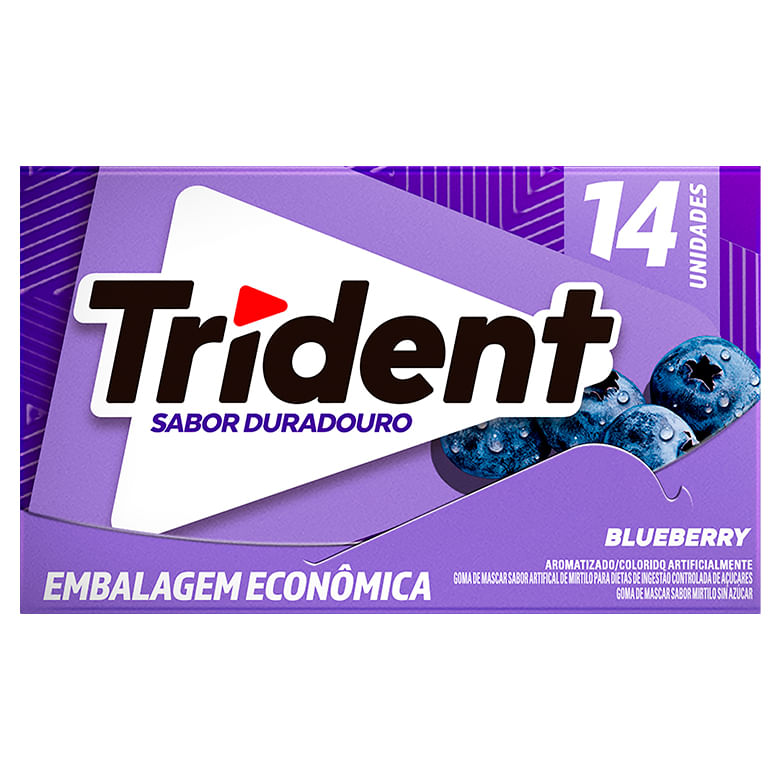 5/24.25 マロン様 Goma Mascar Trident Blueberry 25,2gr - Covabra