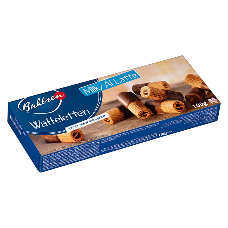 Biscoito Bahlsen Waffeletten Milk 100g - Covabra