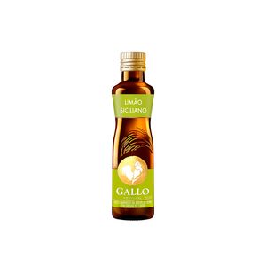 Óleo Composto  Gallo de Azeite de Oliva Limão Siciliano Vidro 250ml
