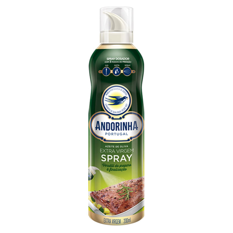 Azeite Andorinha Extra Virgem Spray Vidro 200ml - Covabra