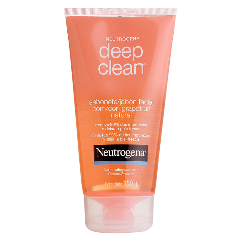 Gel de Limpeza Neutrogena Deep Clean Grapefruit 150g - Covabra
