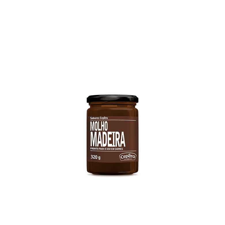Molho Madeira CEPÊRA vidro 320g