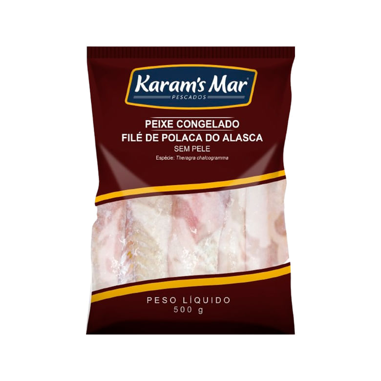 Filé de Polaca Alasca Karams Mar 500g
