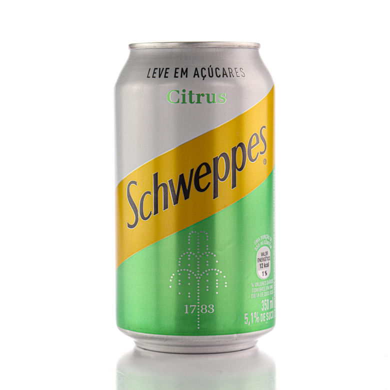 Refrigerante Schweppes Citrus Lata com 350ml