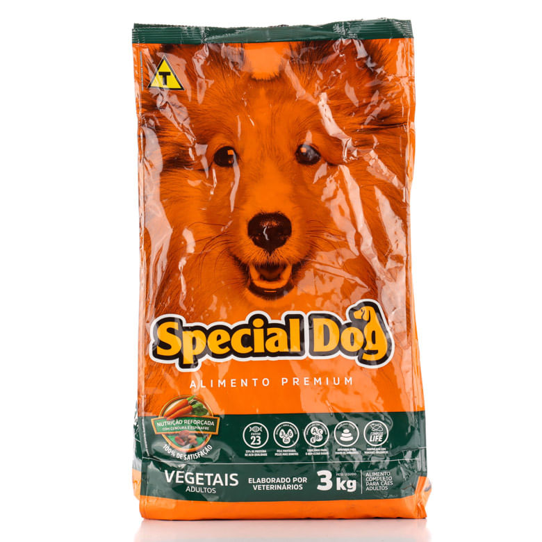 Alimento para Cães Special Dog Adultos Vegetais 3kg - Covabra