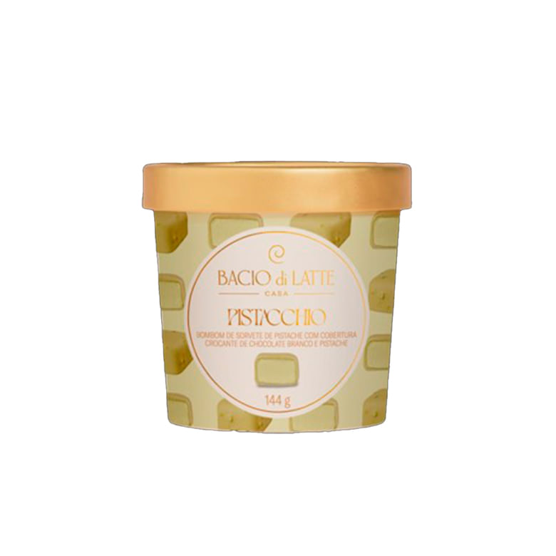 Sorvete Bacio Di Latte Bombom Pistacchio 144g - Covabra
