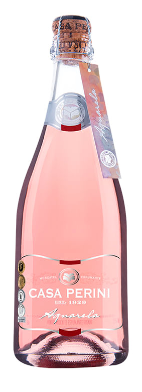 Espumante Casa Perini Rose Aquarela 750ml - Covabra