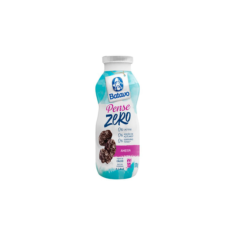 Bebida Láctea Batavo Pense Zero Ameixa 170g