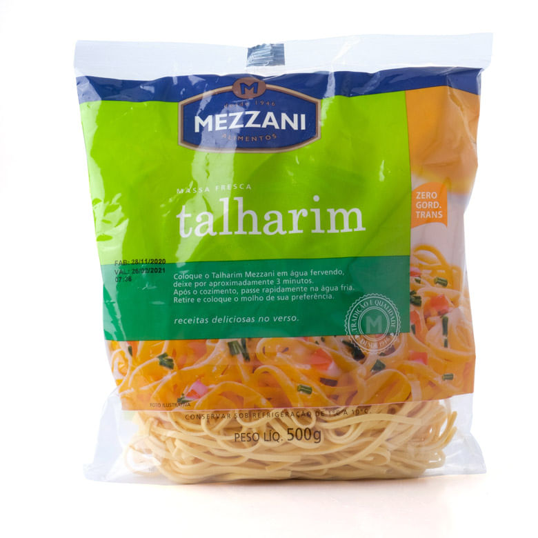 MACARRÃO TALHARIM MEZZANI 500G