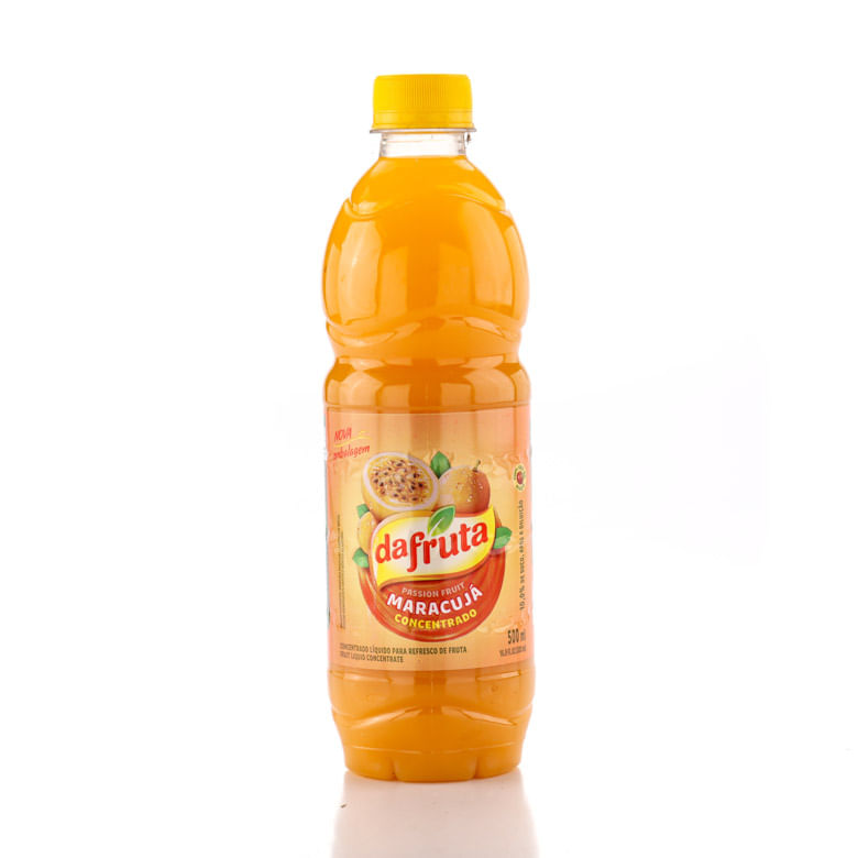 Suco Concentrado Dafruta Maracujá Pet com 500ml