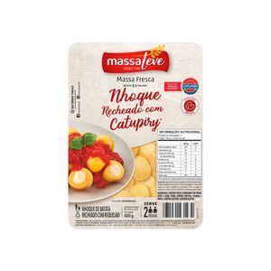 Nhoque Massaleve Recheado C/ Catupiry 400g