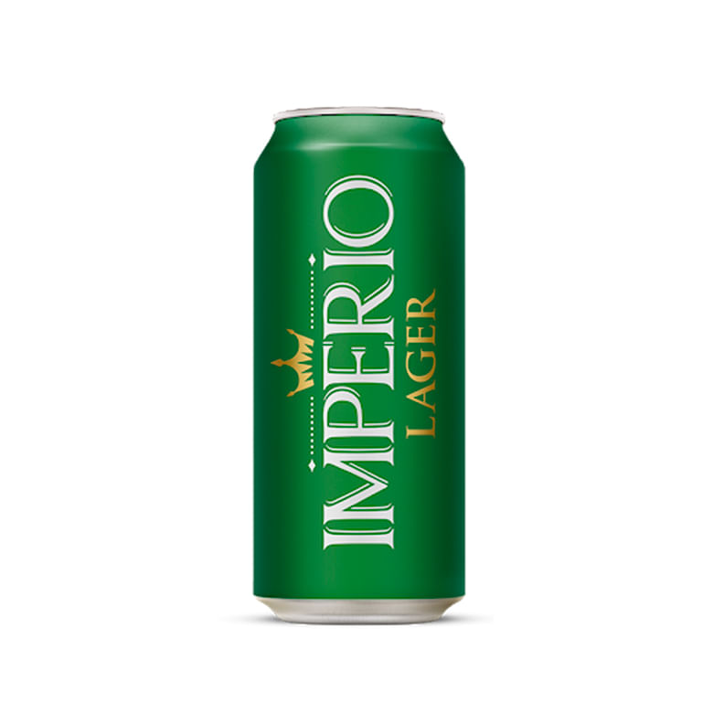 Cerveja Puro Malte Lager Império Pack com 12 Unidades 350ml Cada