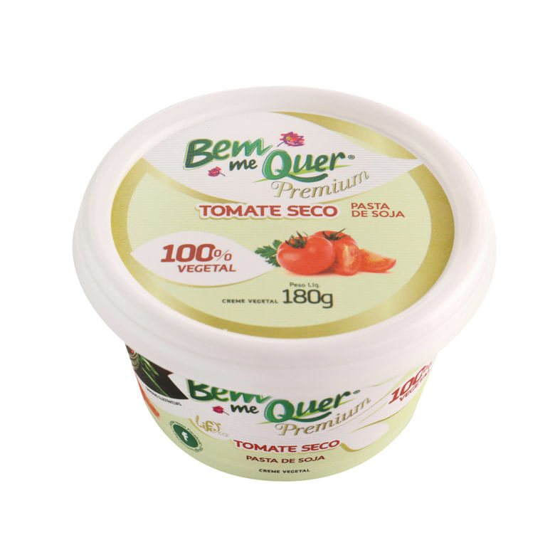 Pasta de Soja Tomate Seco Bem me Quer Premium Pote 180g