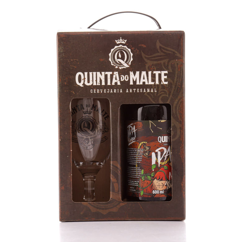 Kit Cervejas Quinta do Malte Pilsen + Taça