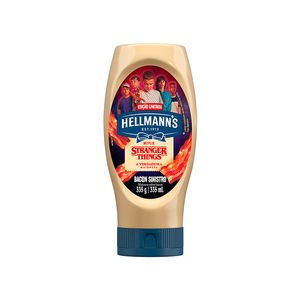 Maionese Hellmann s Bacon Sinistro Squeeze 335g