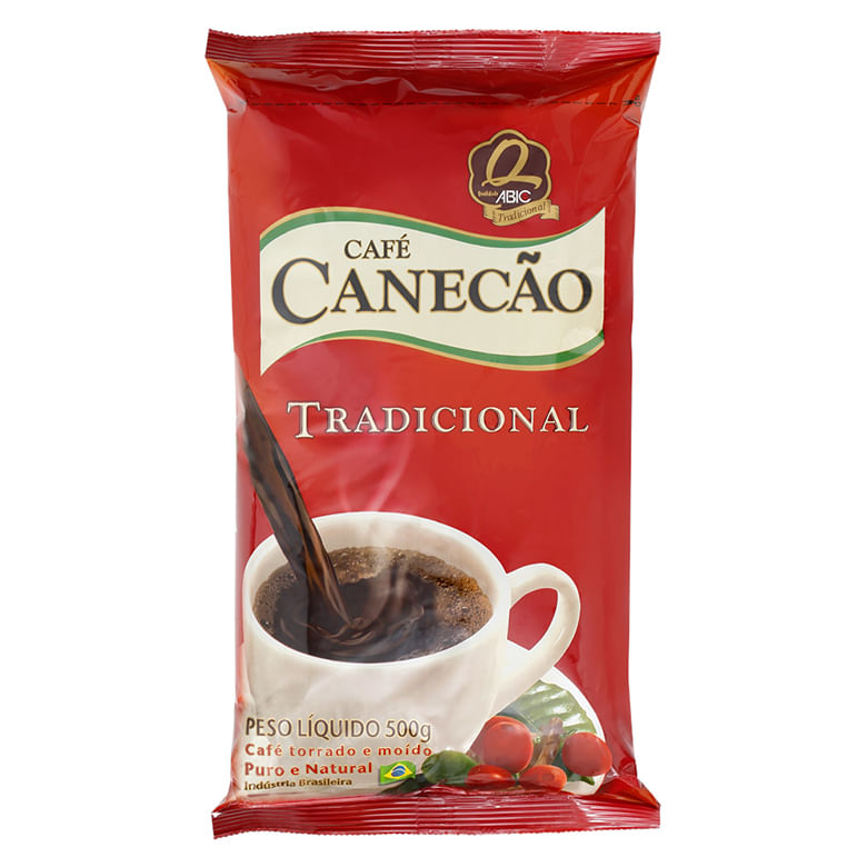 Café Tradicional Canecão Pack com 2 Unidades de 500g Cada