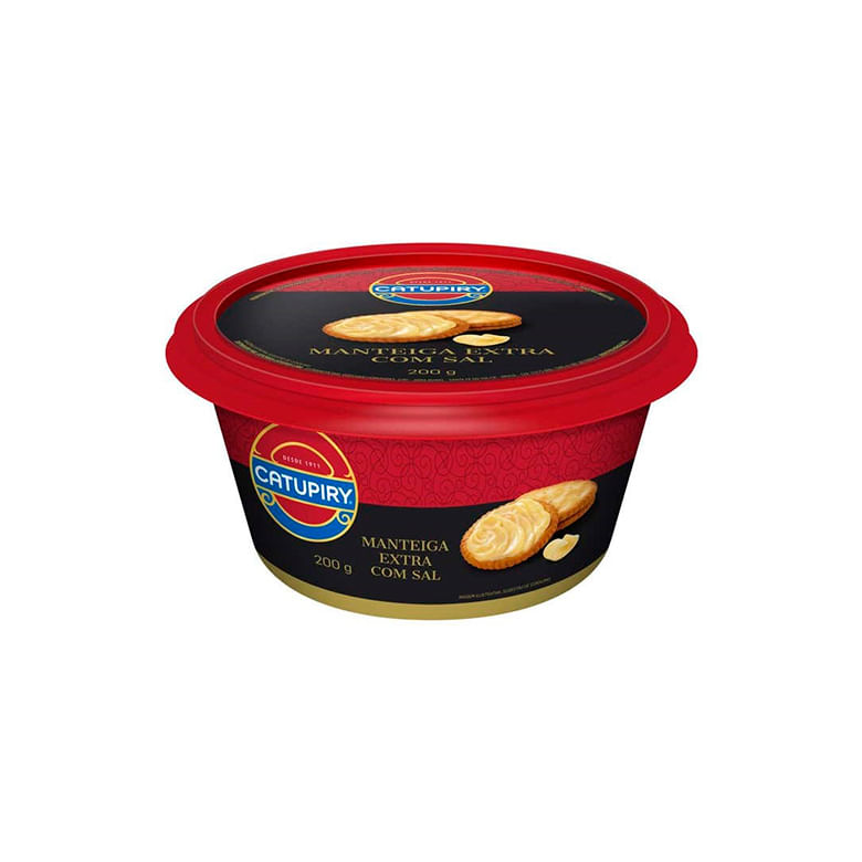 Manteiga Catupiry Extra com Sal 200g
