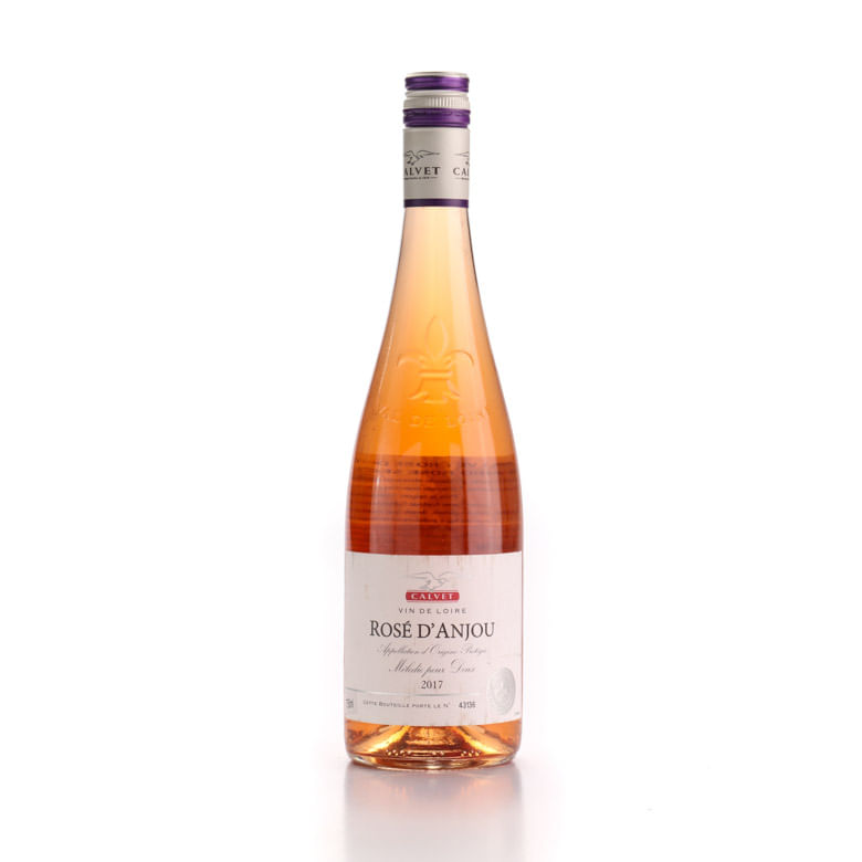 Vinho Rosé Francês Calvet Rosé DAnjou 750ml