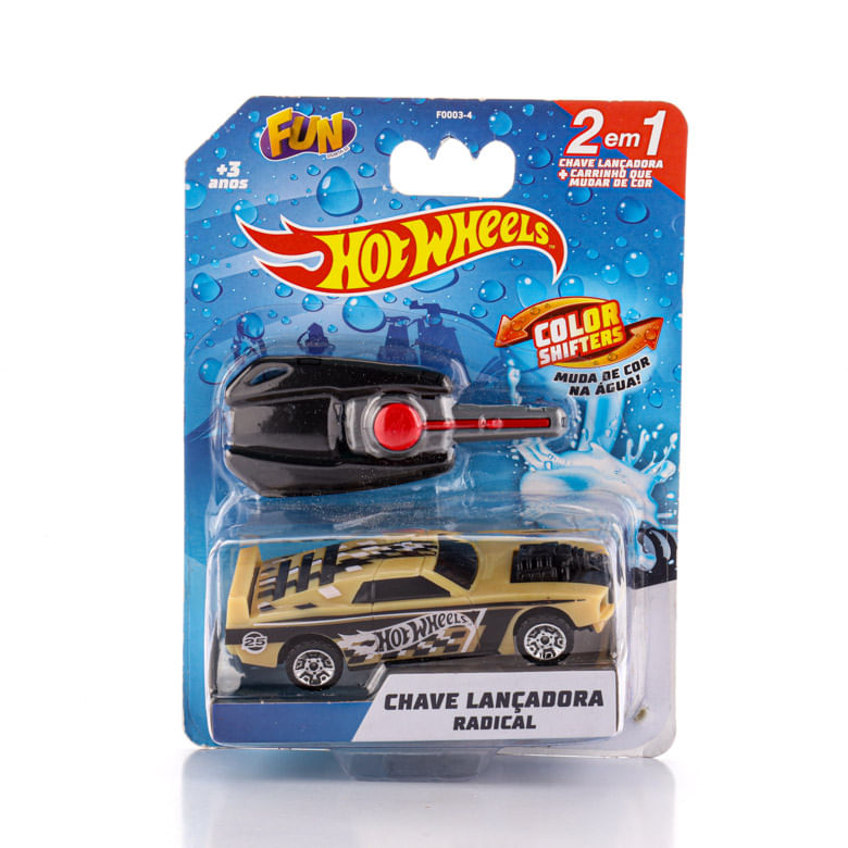Carrinhos Hot Wheels Chave Lançadora Radical Color Shifters - Covabra