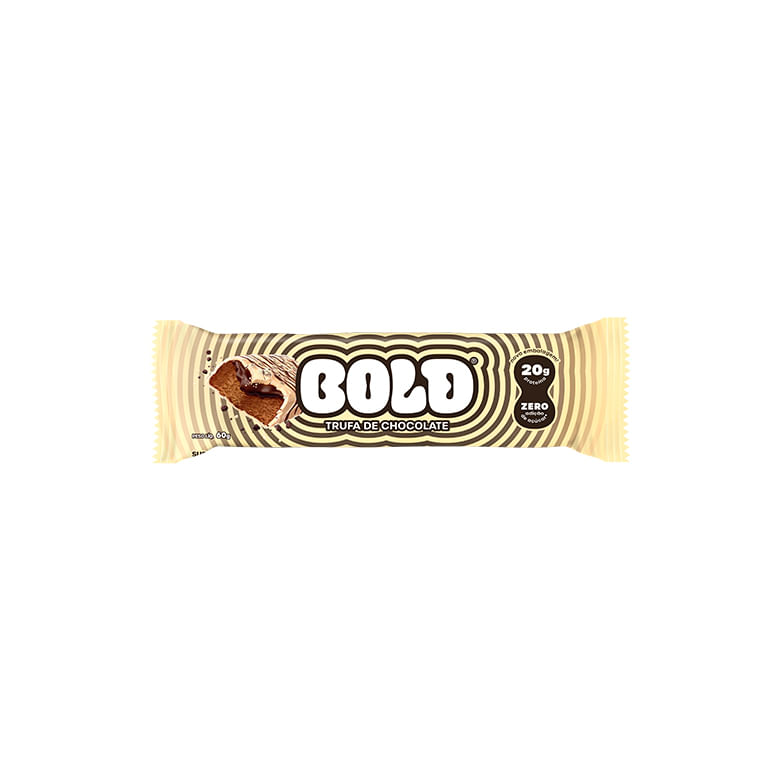 Barra Bold 20g Proteína Zero Açucar Trufa de Chocolate 60g