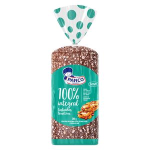Pão de Forma Panco 100% Integral Castanhas Brasileiras 380g