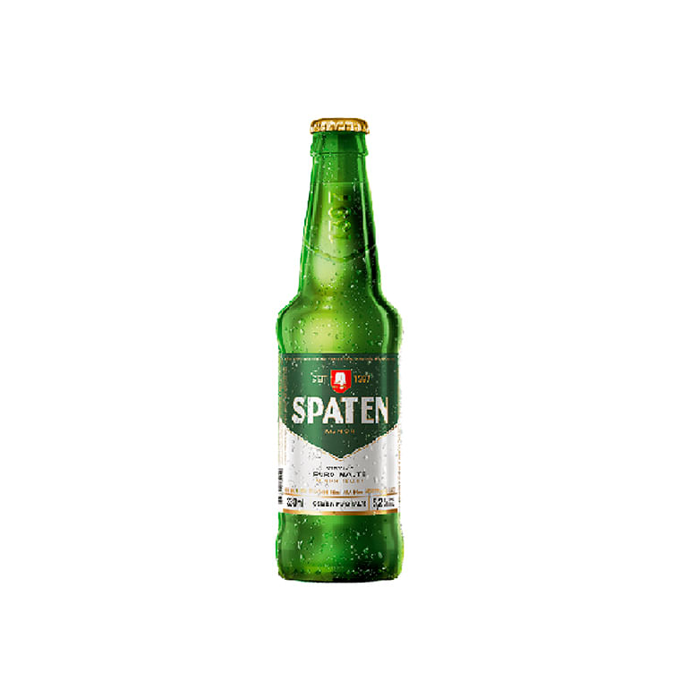 Cerveja Munich Helles Puro Malte Spaten Garrafa 330ml