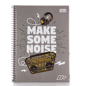 Caderno Universitário Tilibra Capa Dura D+ Masculino 1 Matéria 96Folhas