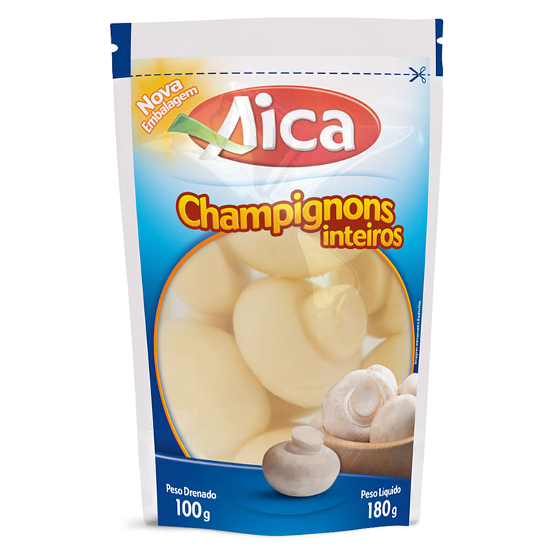Champignon Aica Inteiro 100g