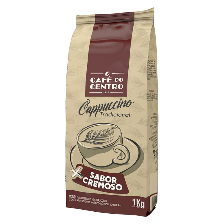 Cappuccino Café do Centro 1kg - Covabra