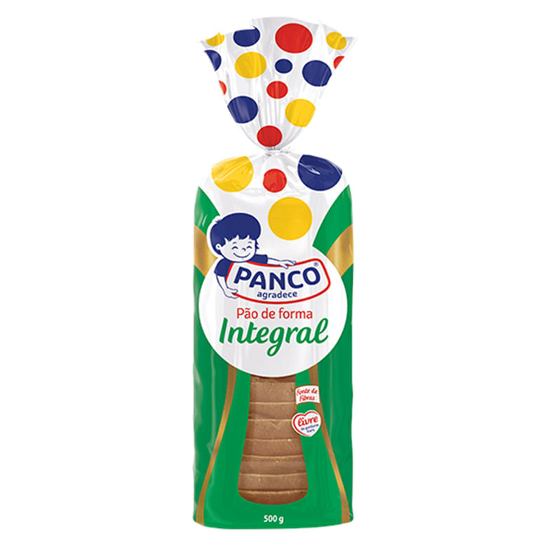Pão de Forma Panco Integral 500g