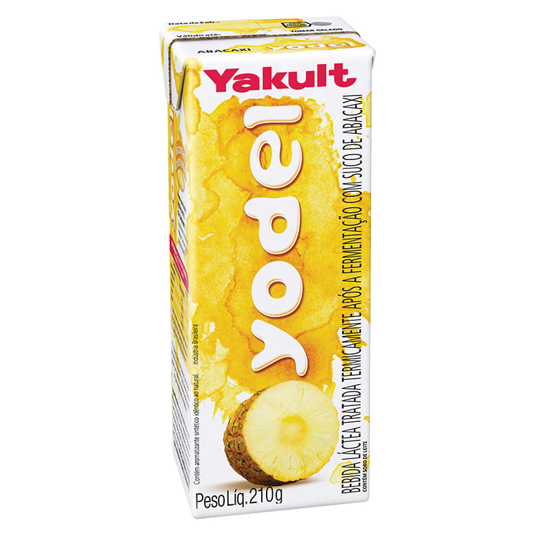 Bebida Láctea Yodel com Suco Abacaxi 210ml - Covabra