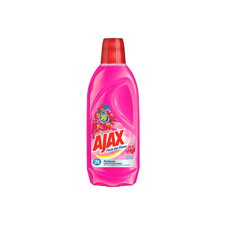 Limpador Ajax Festa Das Flores Bouquet De Flores 500ml - Covabra