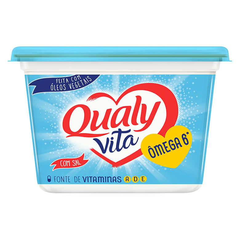 Margarina Qualy Vita Com Sal Pote com 500g