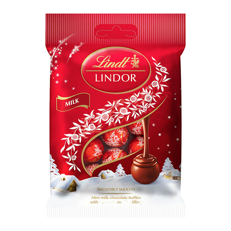 Mini Balls Lindt Lindor ao Leite 80g - Covabra