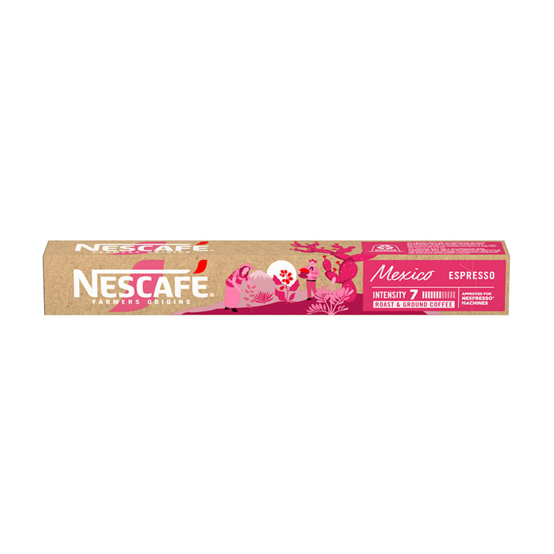 Café Nescafé Nespresso Mexico com 10 Cápsulas 44g - Covabra