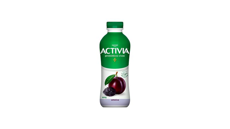 Leite Fermentado Activia parcialmente Desnatado Ameixa 800g - Covabra