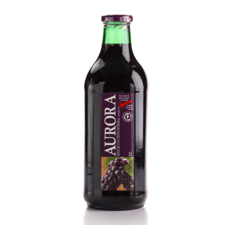 Suco Aurora Uva Tinto Integral 1 Litro